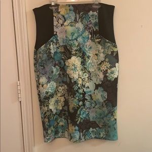 Flower Pattern Tube Skirt
